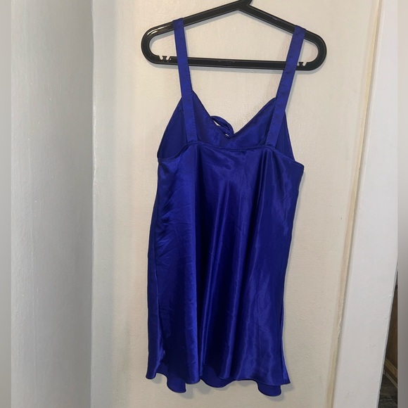 Blue Slip Dress - Picture 2 of 4